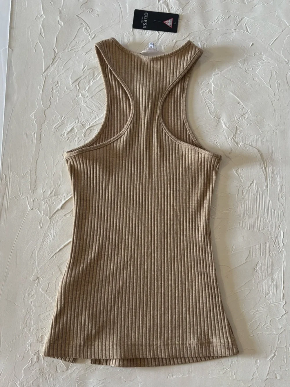 GUESS Dionne Buttons Ribbed Tank Top - Picture 8 of 10